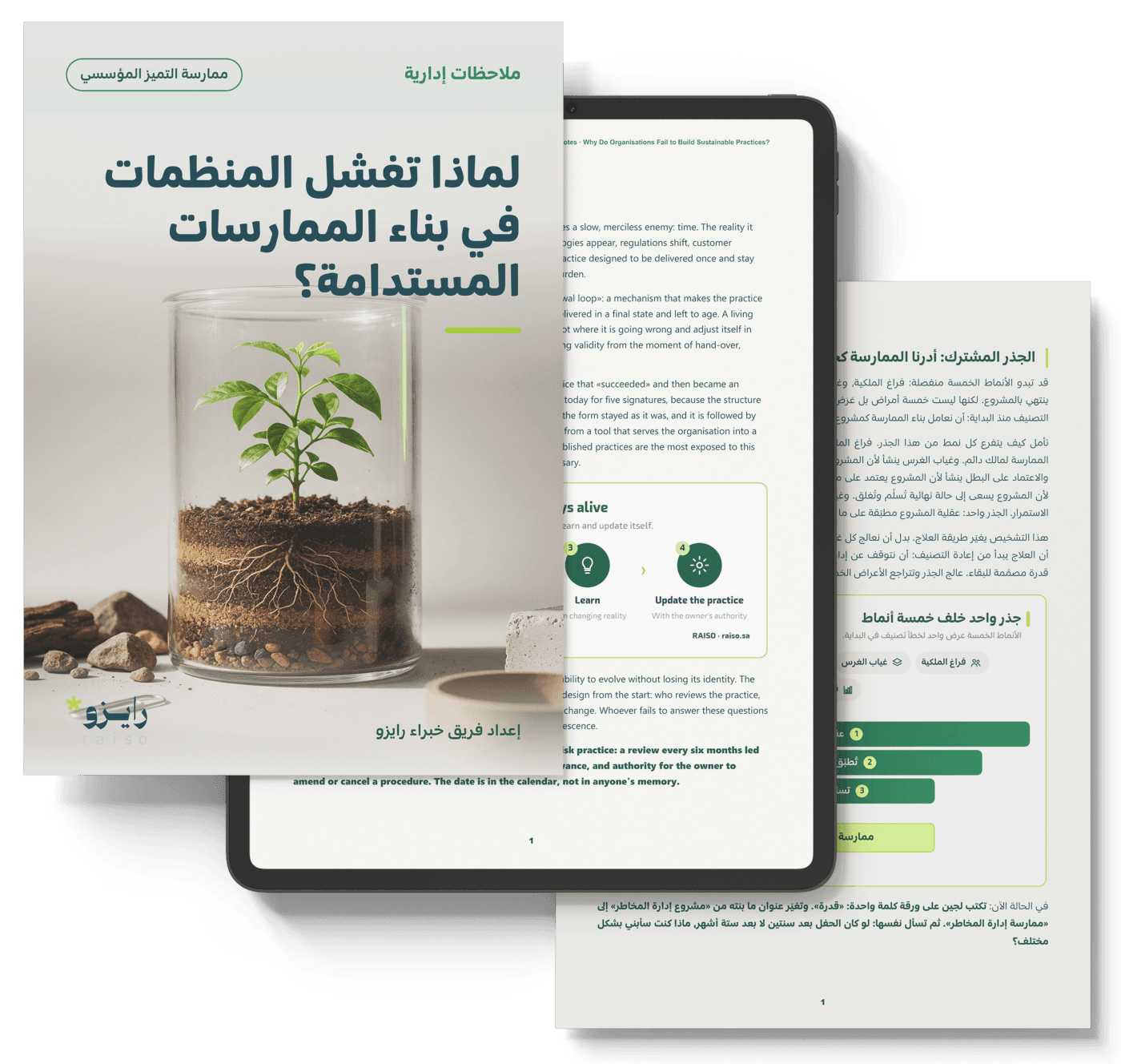 لماذا تفشل المنظمات في بناء الممارسات المستدامة؟